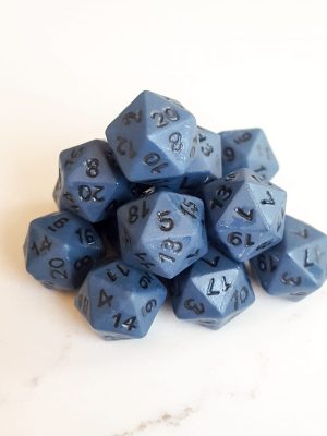 Unique Single D20 Die for Tabletop Gaming