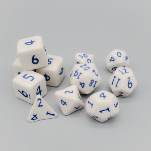 Frost Bite Ceramic Dice