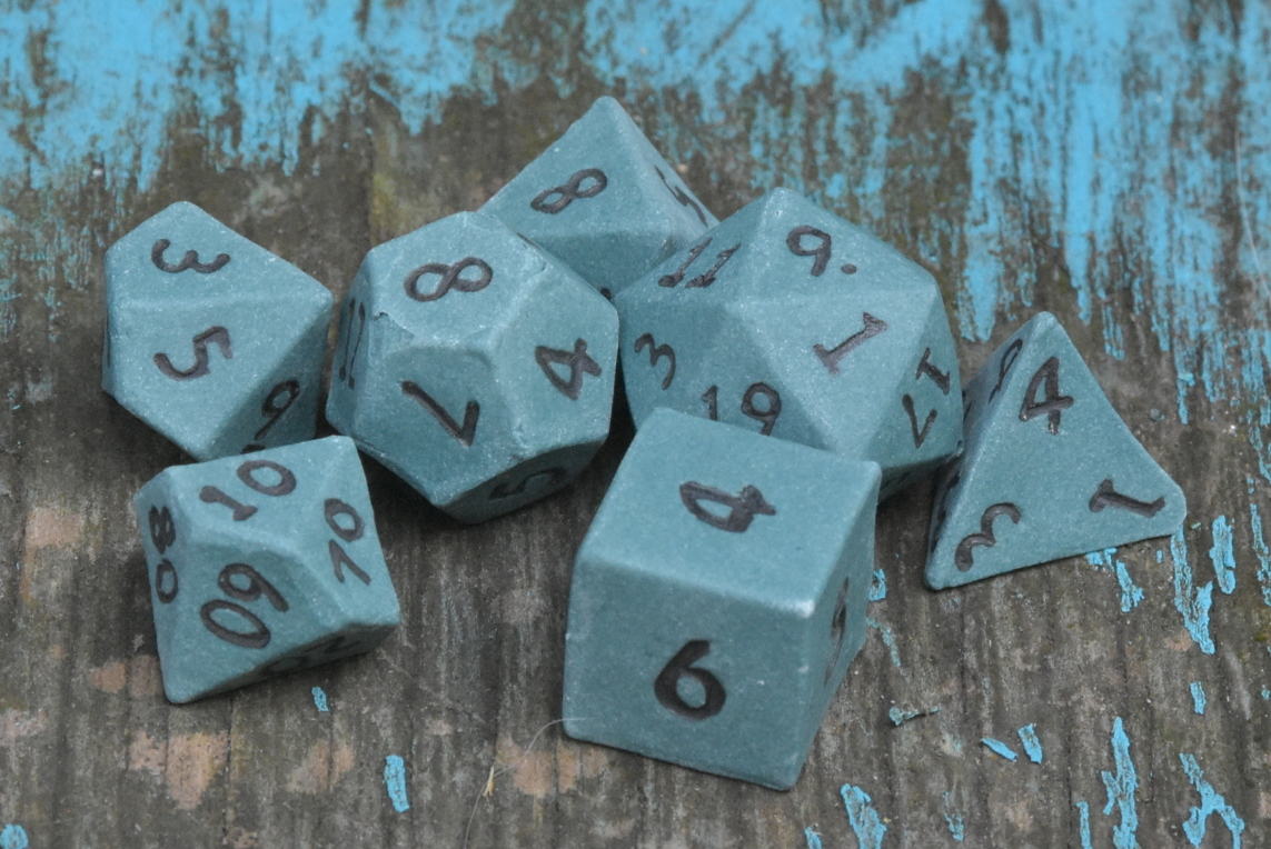 Ancient Mariner Ceramic Dice Set