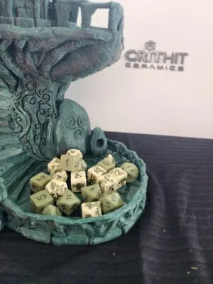 Runic Necromancer Dice Set
